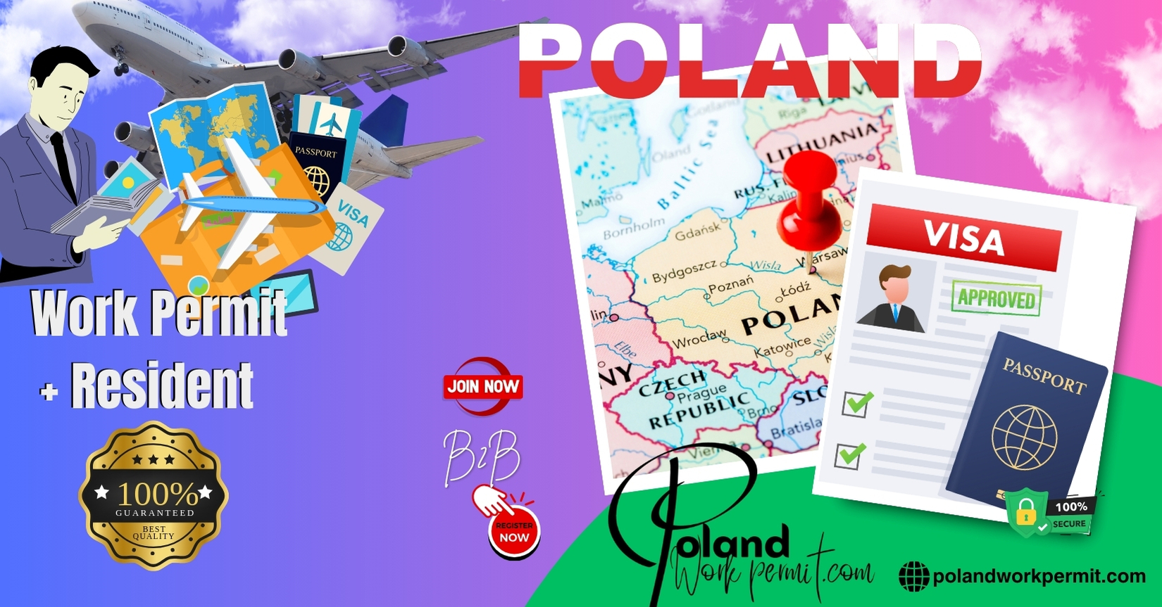 How to Apply for a Work Permit, Student Visa, Business Visa, Investor Visa, and Resident Card Visa from Afghanistan to Poland?